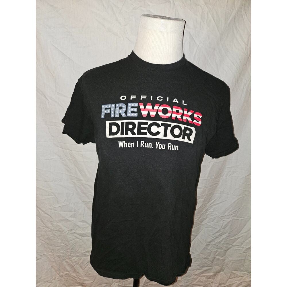 Vintage Official Fireworks Director T-shirt Size Large